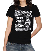 Captain Spaulding's Fried Chicken And Gasoline T-Shirt - FiveFingerTees