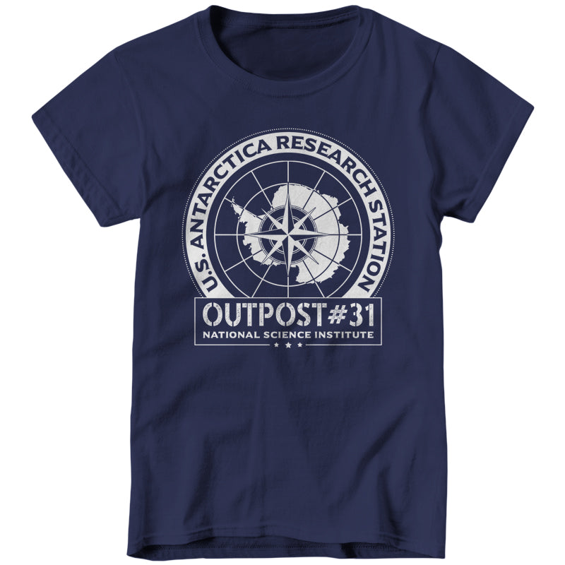 T-shirt Gildan The Thing - Logo Outpost 31 - Homme Tailles S à 5XL - Neuf