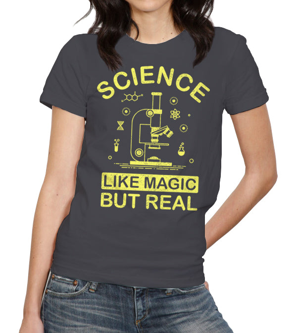 Science Like Magic But Real T-Shirt - FiveFingerTees