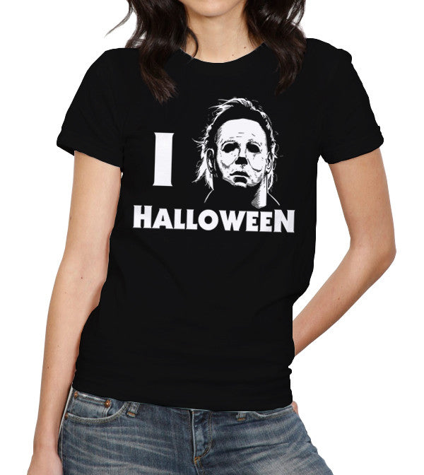 I Love Halloween T-Shirt - FiveFingerTees