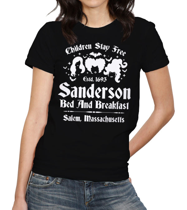 Sanderson Bed And Breakfast T-Shirt - FiveFingerTees