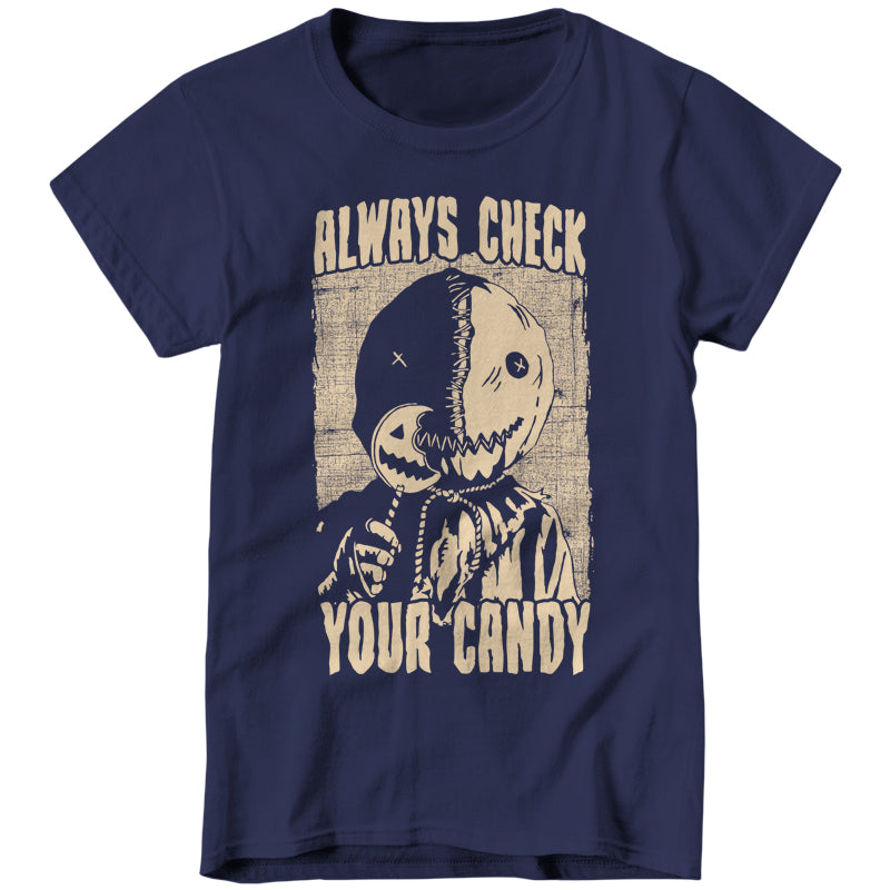 Always Check Your Candy T-Shirt - FiveFingerTees