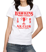 Hawkins Middle School A.V. Club T-Shirt - FiveFingerTees