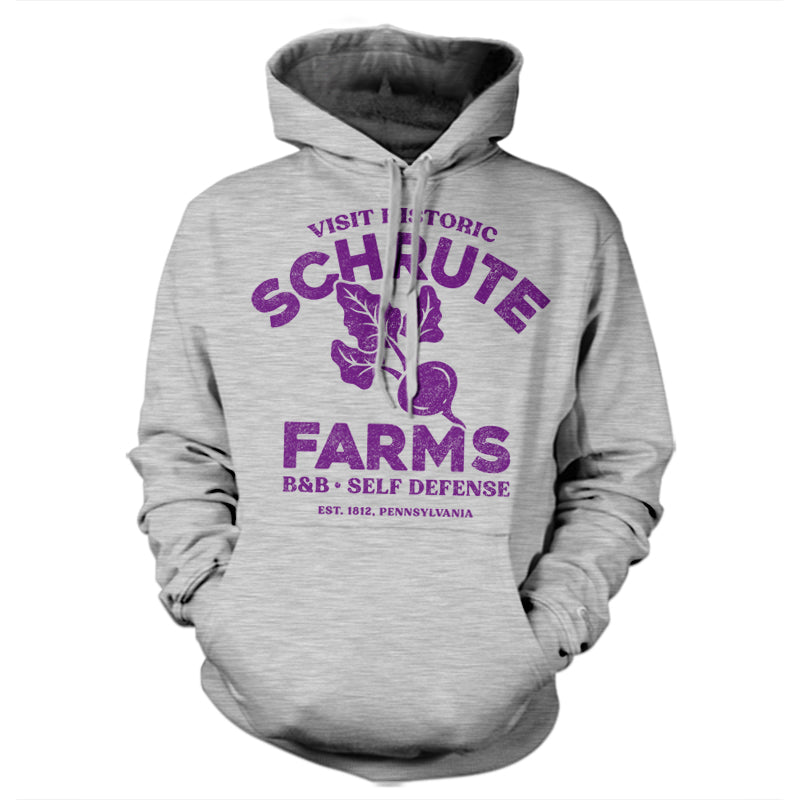 Schrute Farms Bed & Breakfast Hoodie - FiveFingerTees